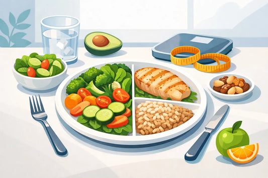 Portion Control for Weight Loss Plate Basics