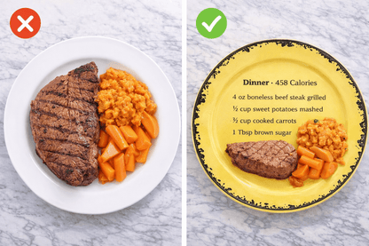 Structured Eating System Portion Control Set